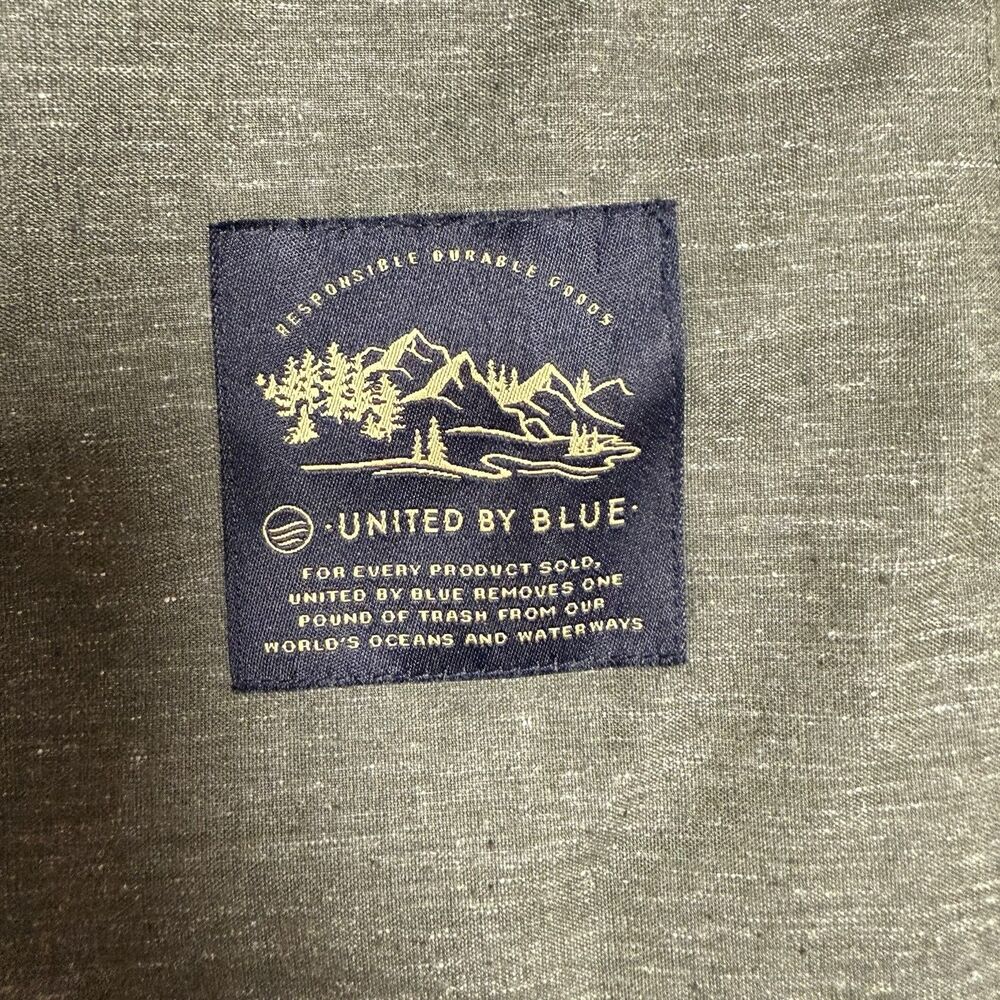 United By Blue Women's Size Medium Jacket Rain Coat Windbreaker Green - Picture 8 of 10